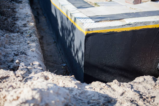 Residential Waterproofing installation at a Latham, KS home by SJ Waterproofing Pros